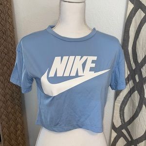 Nike Baby Blue Crop Too